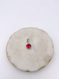 Center Stage Round Charm in Ruby