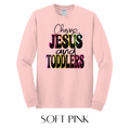 Chasing Jesus & Toddlers Long Sleeve Graphic Tee - FINAL SALE