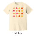 Checkered Floral Graphic Tee - FINAL SALE