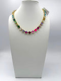Cherry On Top Necklace In Multi - 16 Inch