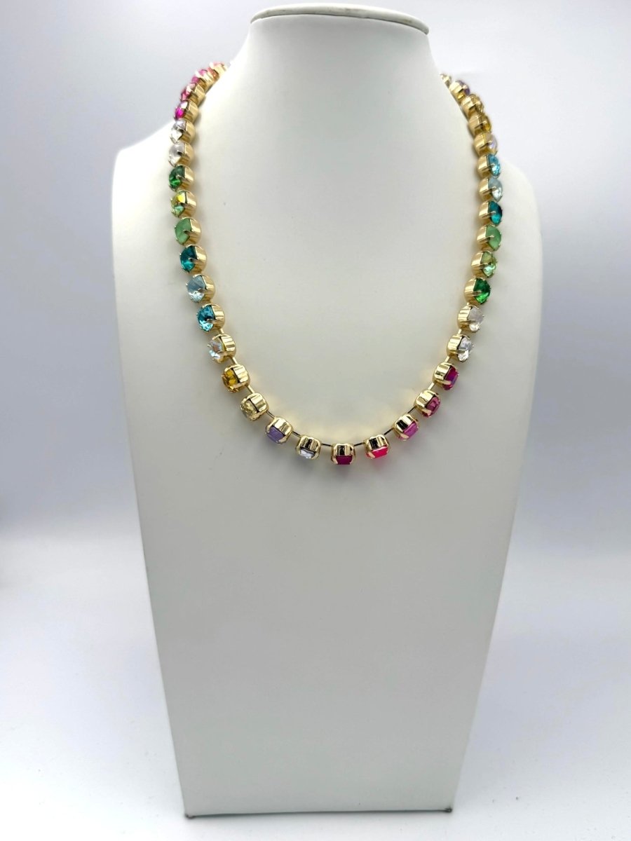 Cherry On Top Necklace In Multi - 18 Inch