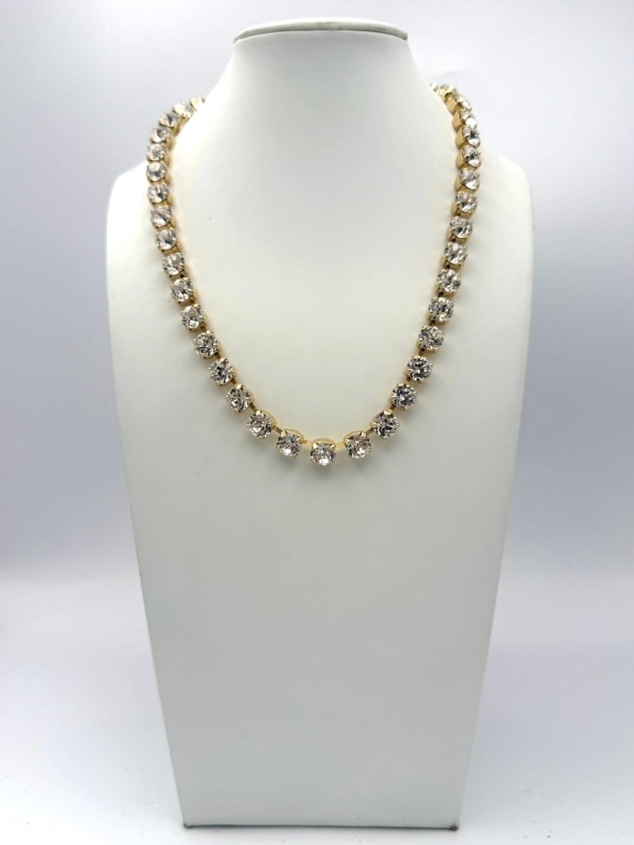 Cherry On Top Necklace In White - 18 Inch