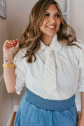 Clean Girl Classic Top In White