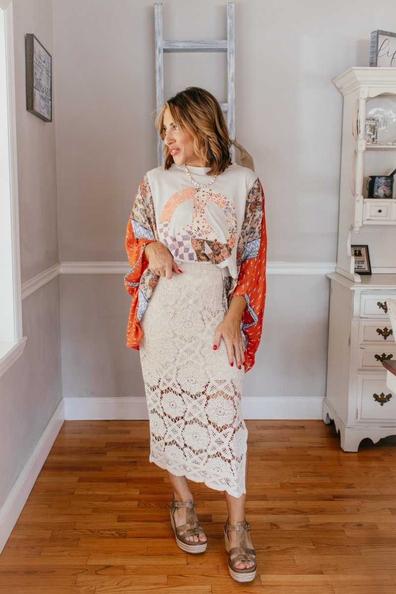 Coastal Crochet Skirt