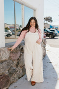 Coconut Cream Jumpsuit