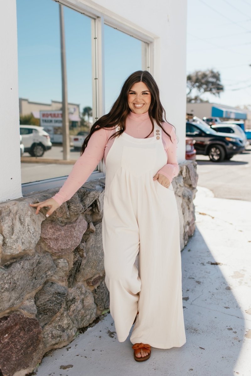 Coconut Cream Jumpsuit