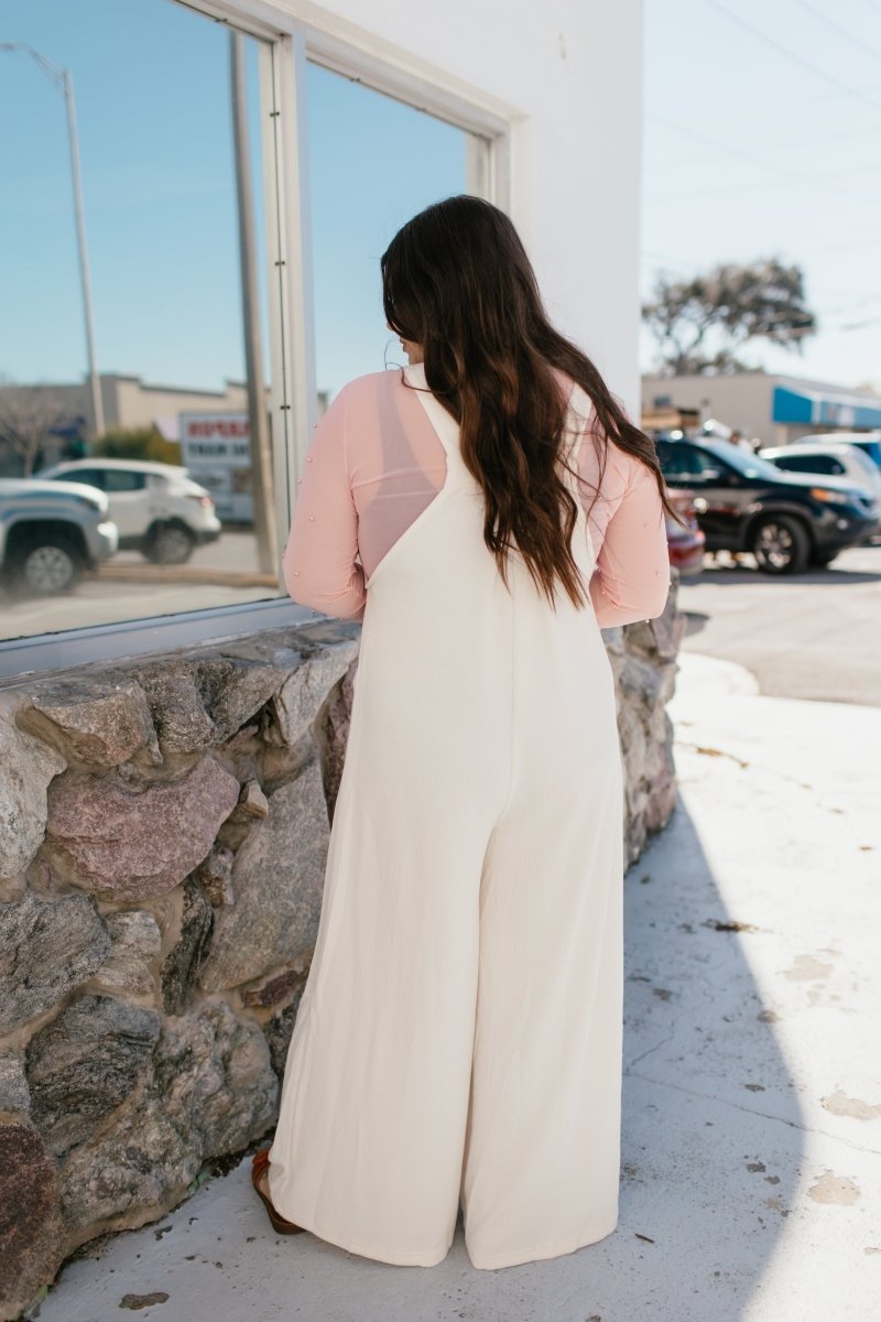 Coconut Cream Jumpsuit