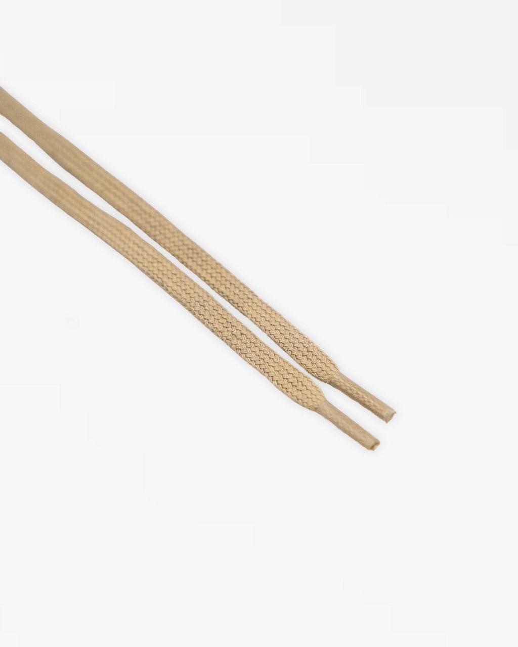 Beige flat laces