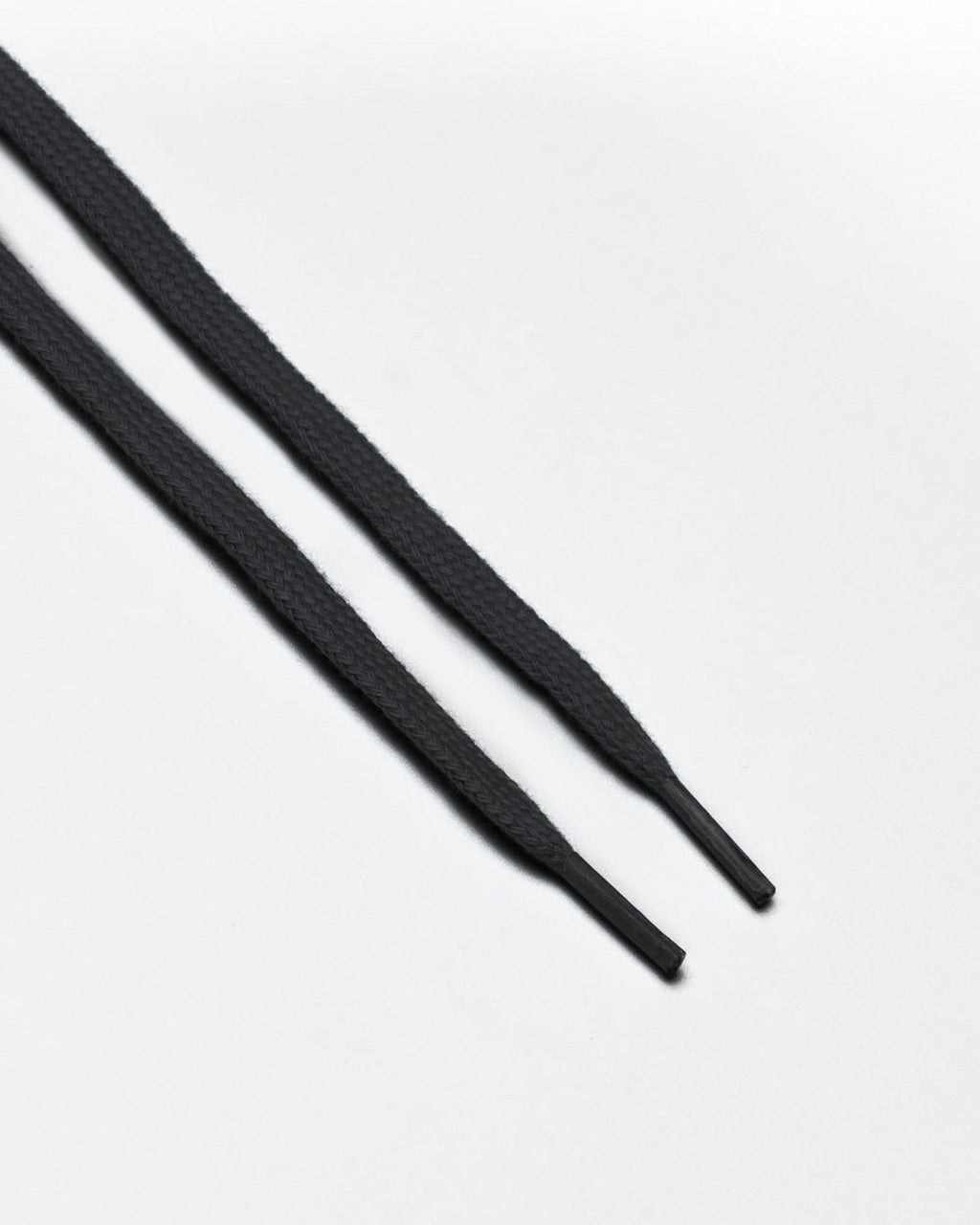 Black flat laces