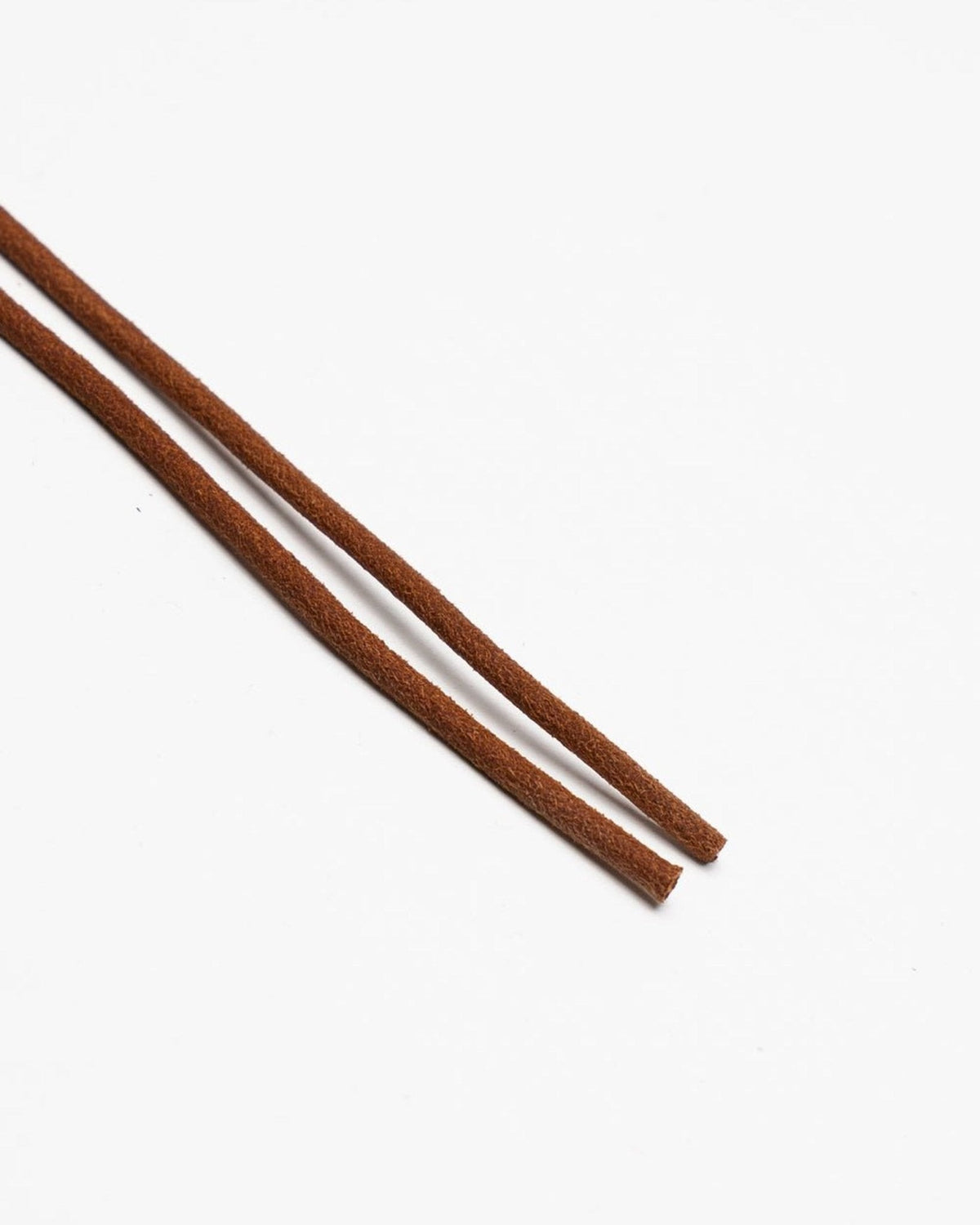 Round camel leather laces