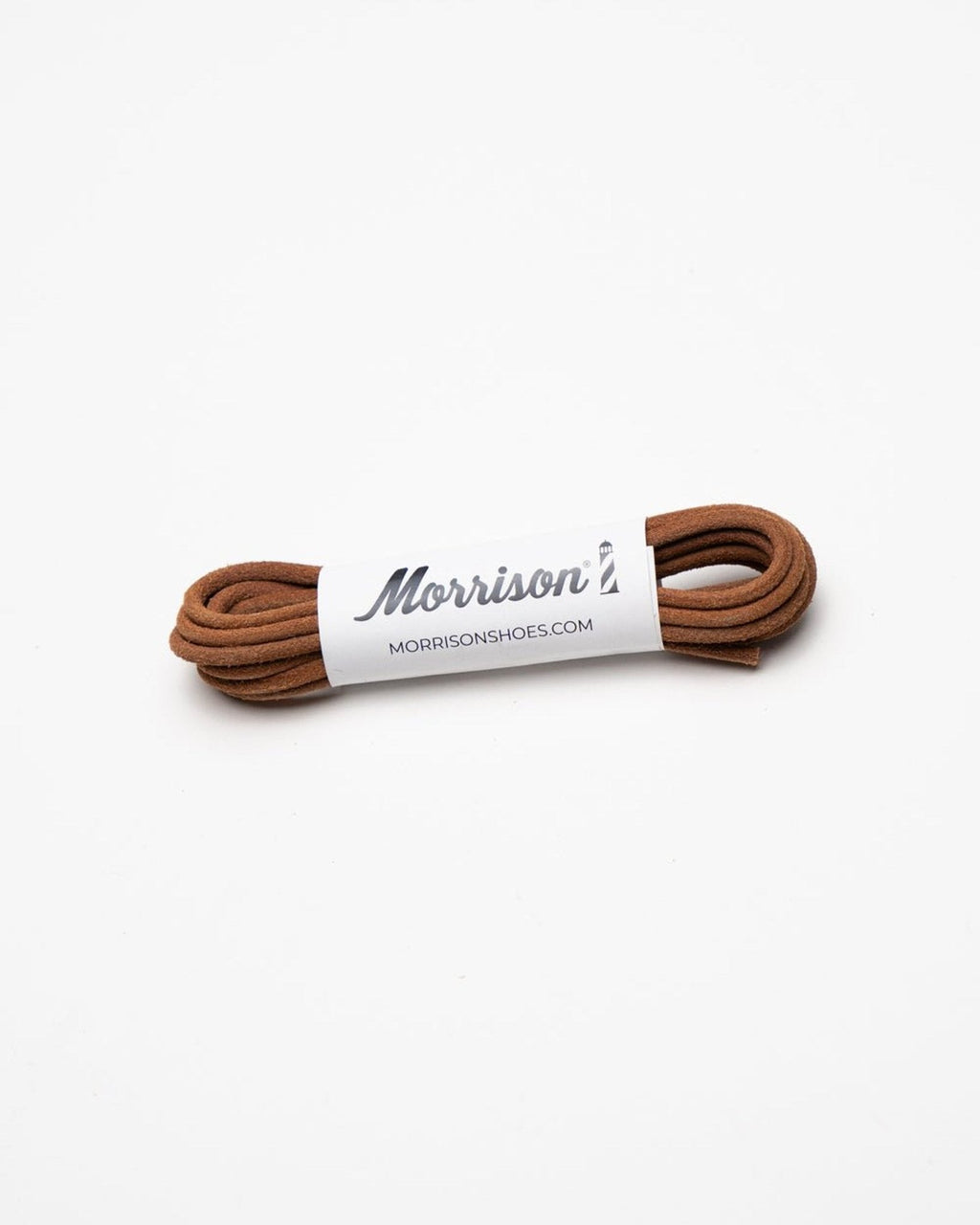 Round camel leather laces