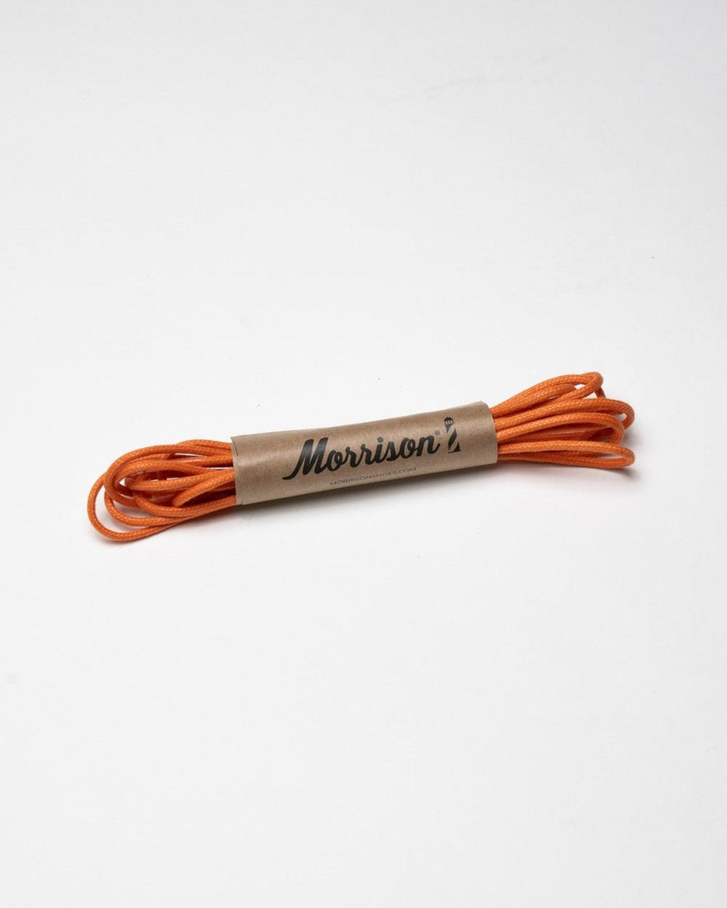 Orange round laces