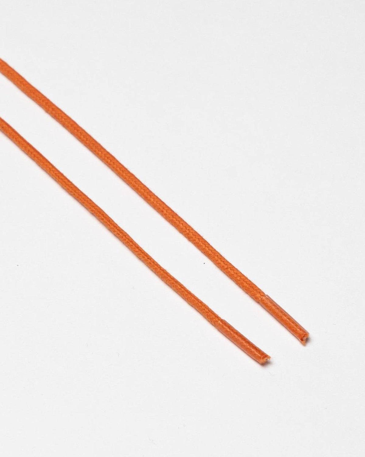 Orange round laces