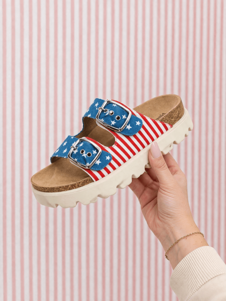 Corky's Americana Rumor Has It Sandals