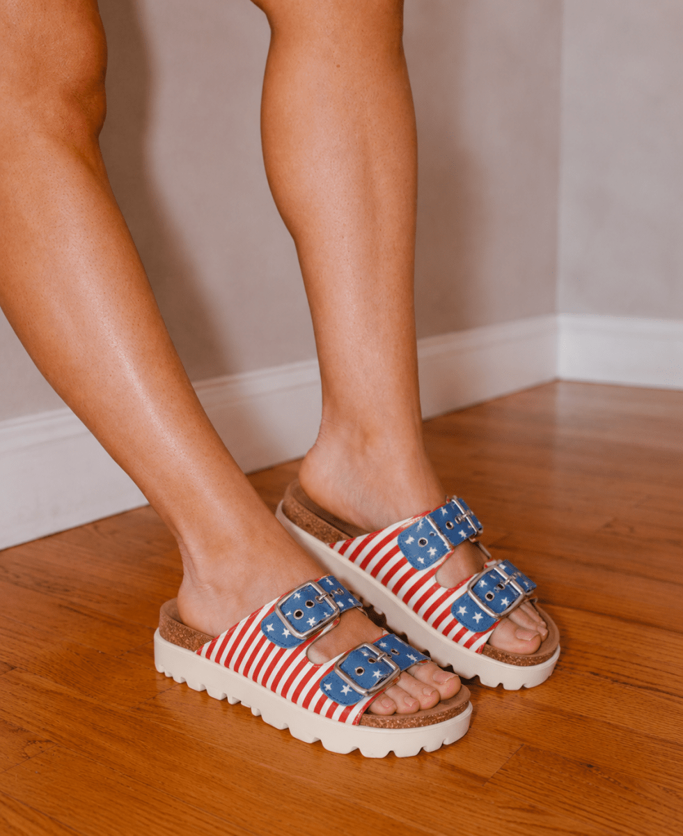 Corky's Americana Rumor Has It Sandals