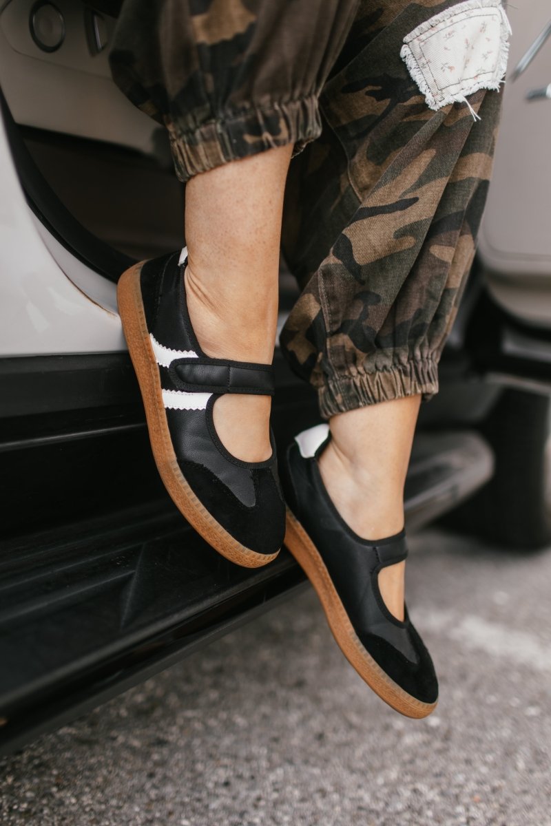 Corky's Black Calm Down Sneakers