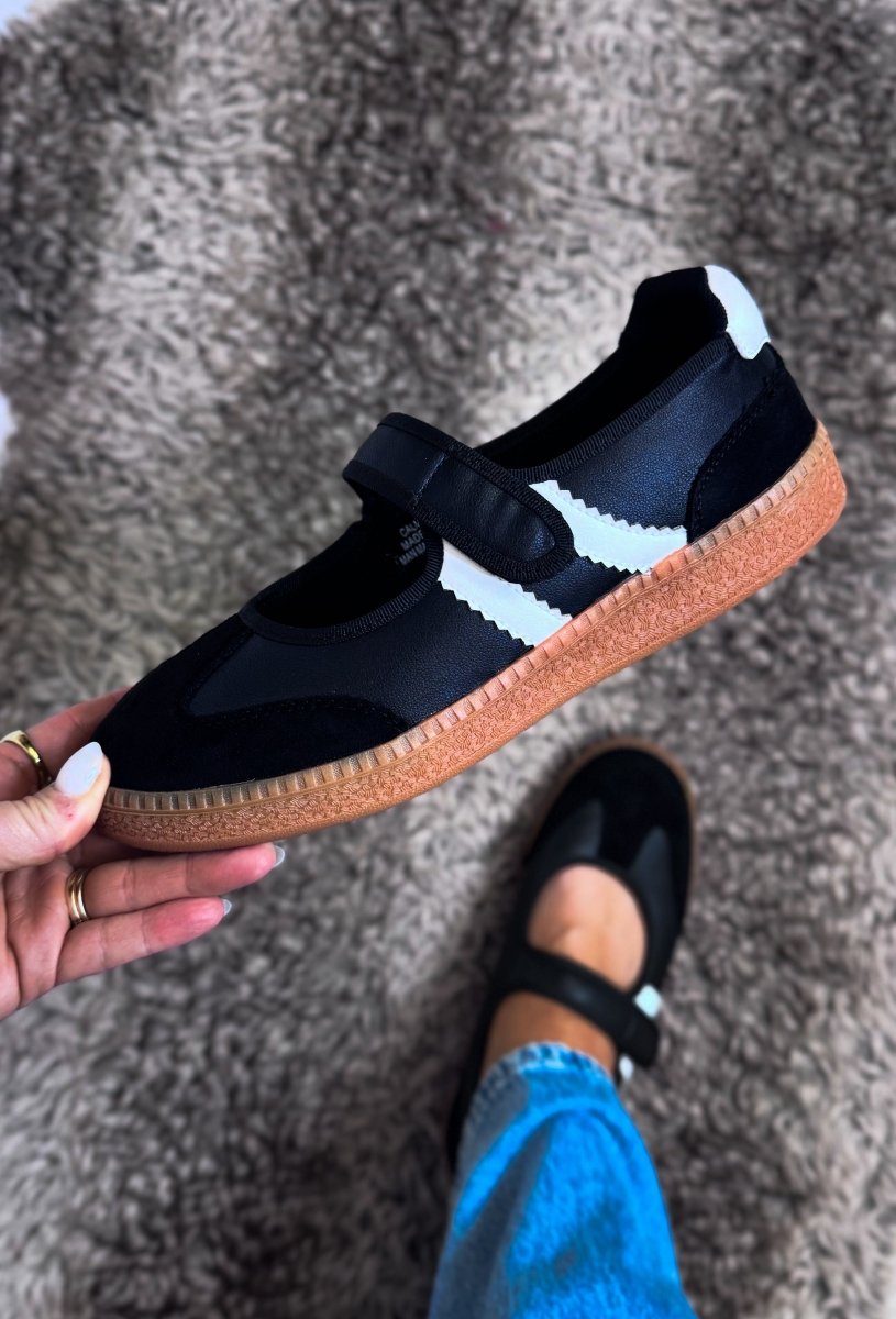Corky's Black Calm Down Sneakers
