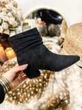 Corky's Black Faux Suede Addicted Boots