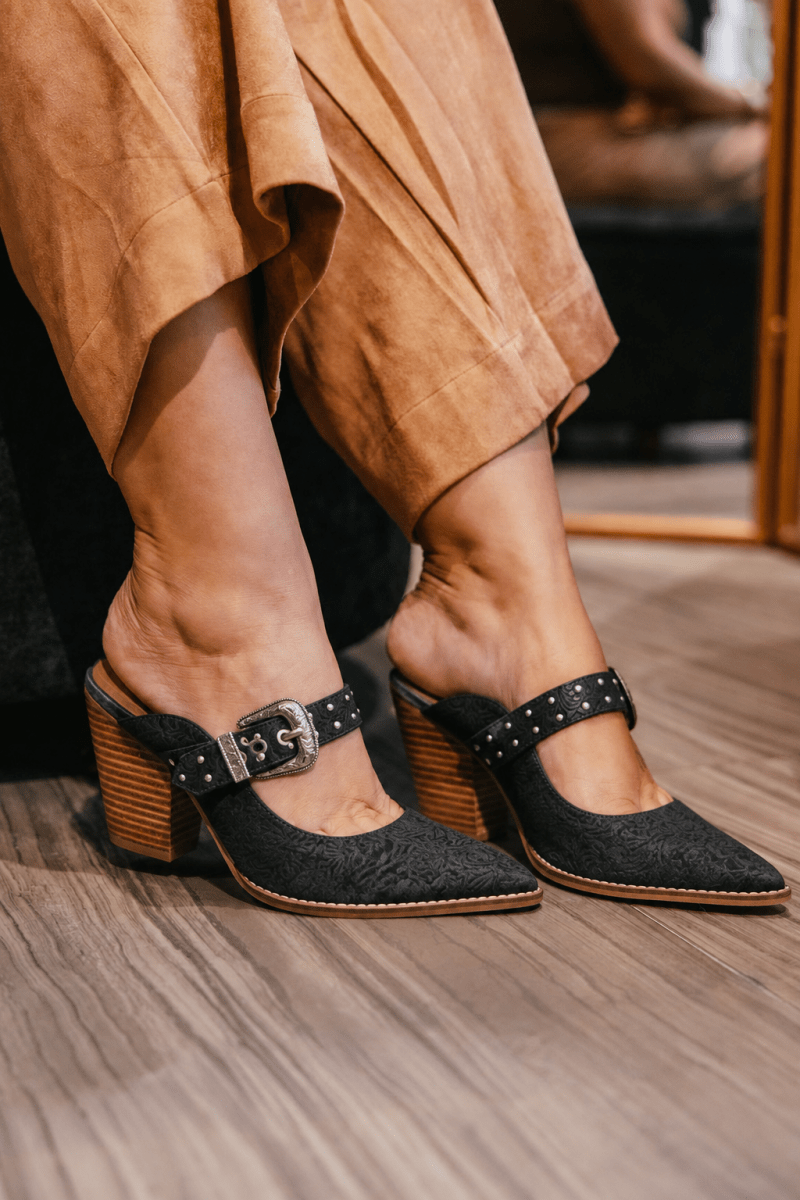 Corky's Black For The Girls Heels