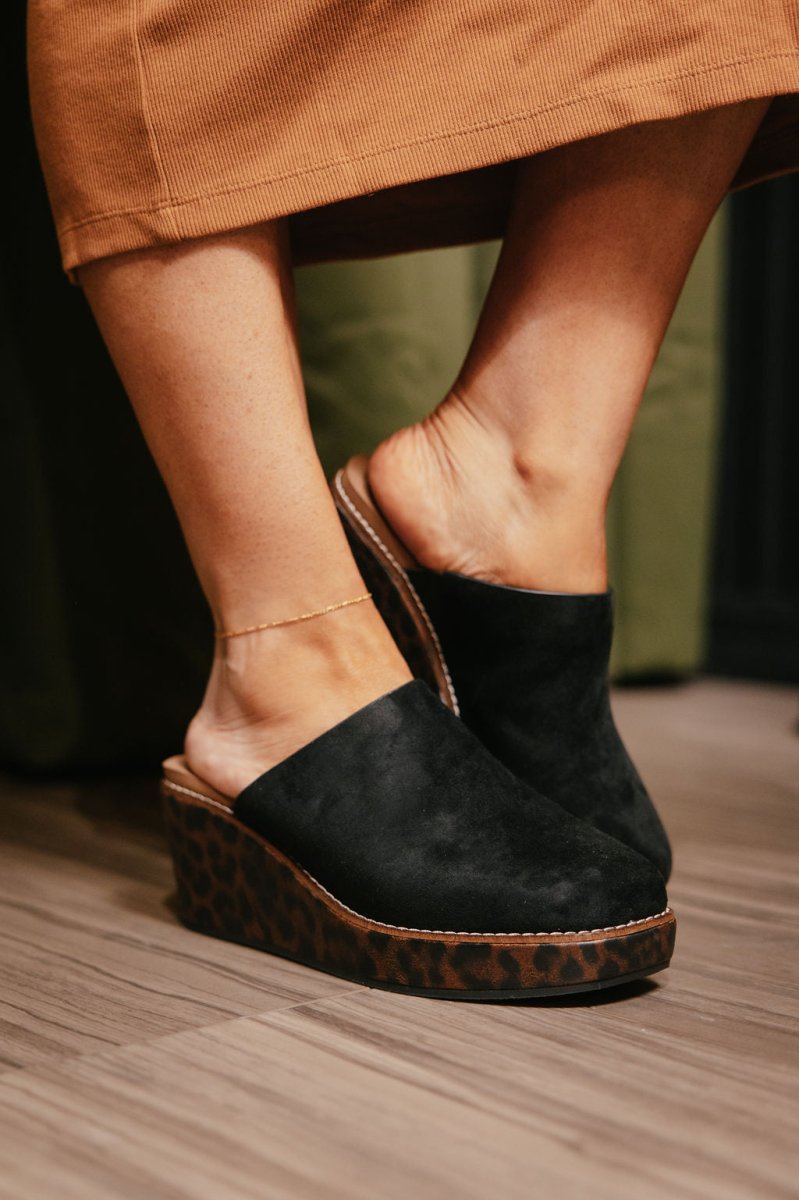 Corky's Black Maybe Later Sandals