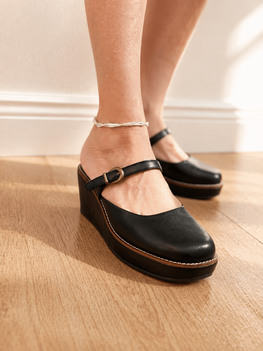 Corky's Black Me Time Wedges