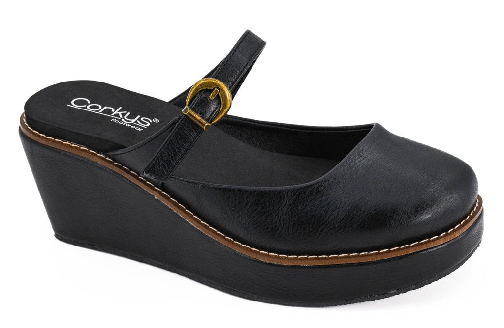 Corky's Black Me Time Wedges