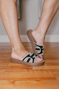 Corky's Black On The Edge Sandals