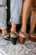Corky's Black Past Curfew Mules