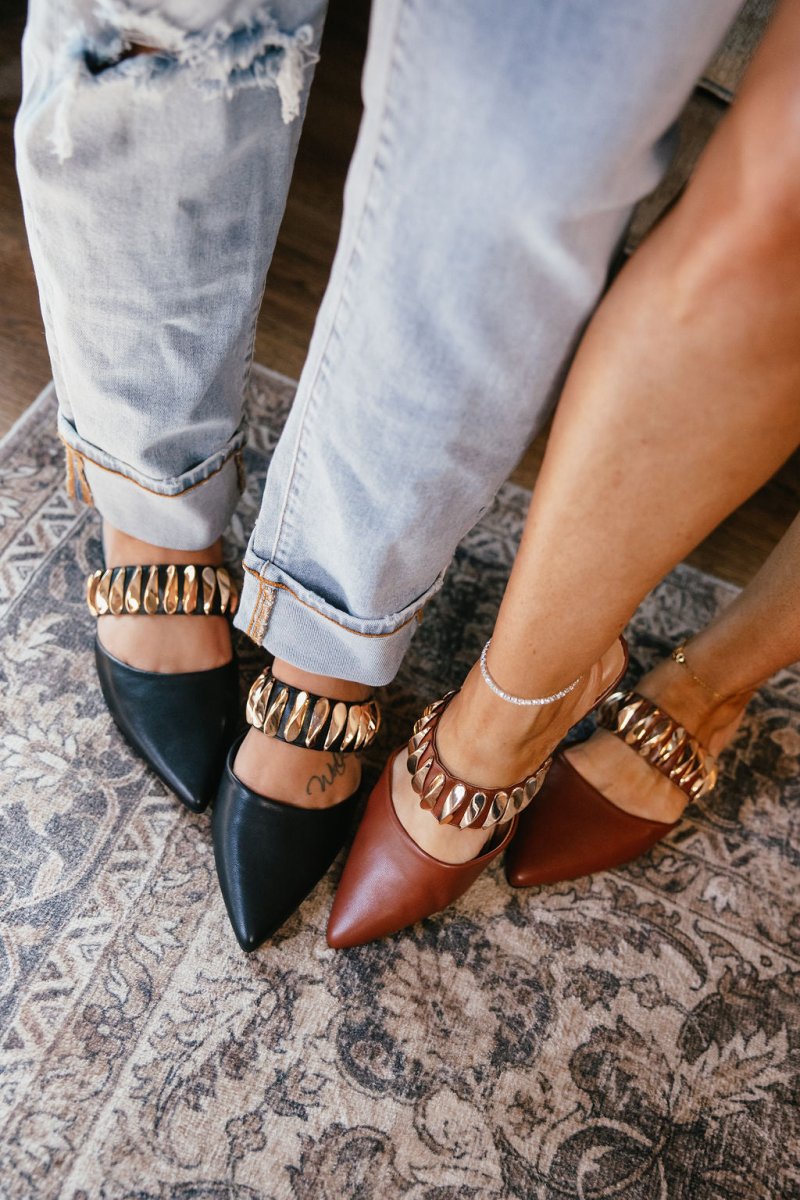 Corky's Black Past Curfew Mules