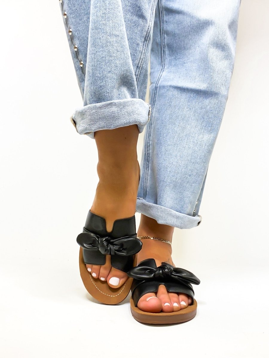 Corky's Black Too Cute Sandals