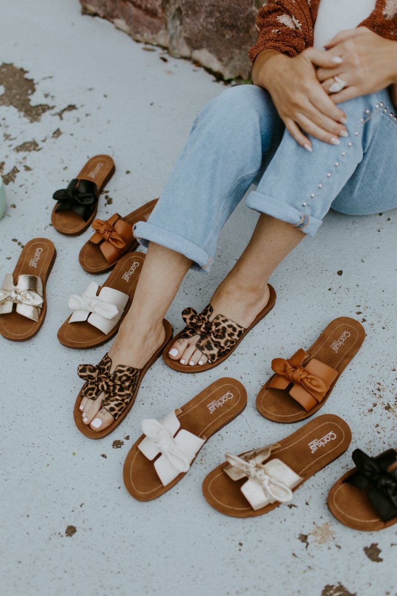 Corky's Black Too Cute Sandals