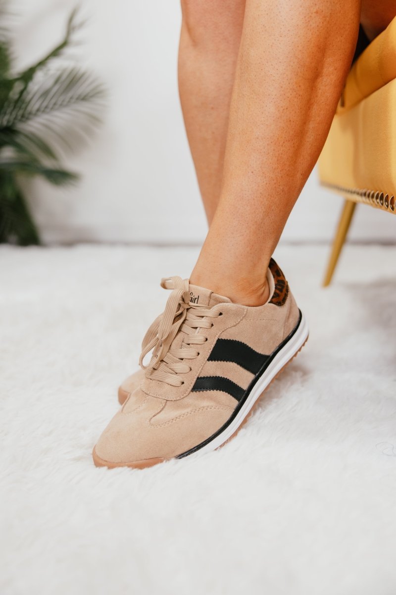 Corky's Camel Run It Back Sneakers