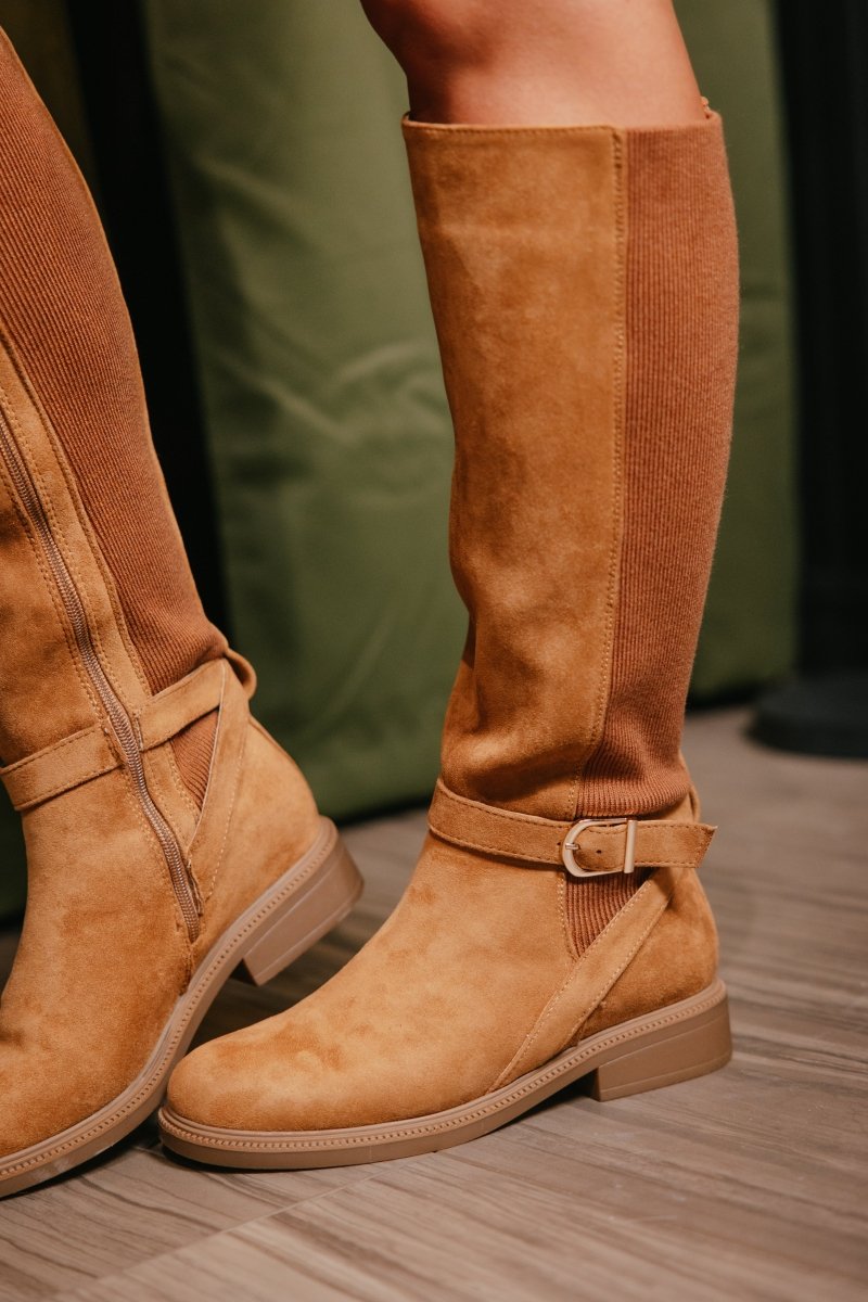 Corky's Camel We Ride At Dawn Boots