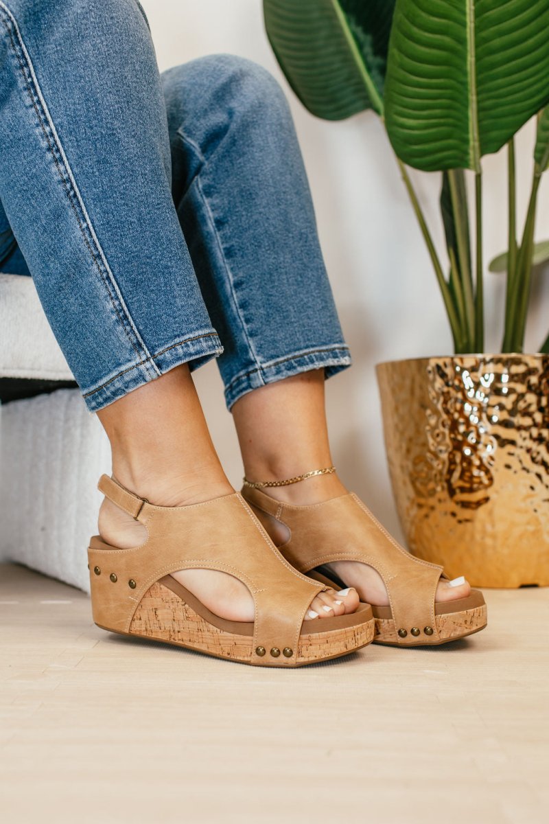 Corky's Caramel Smooth Carley Sandals