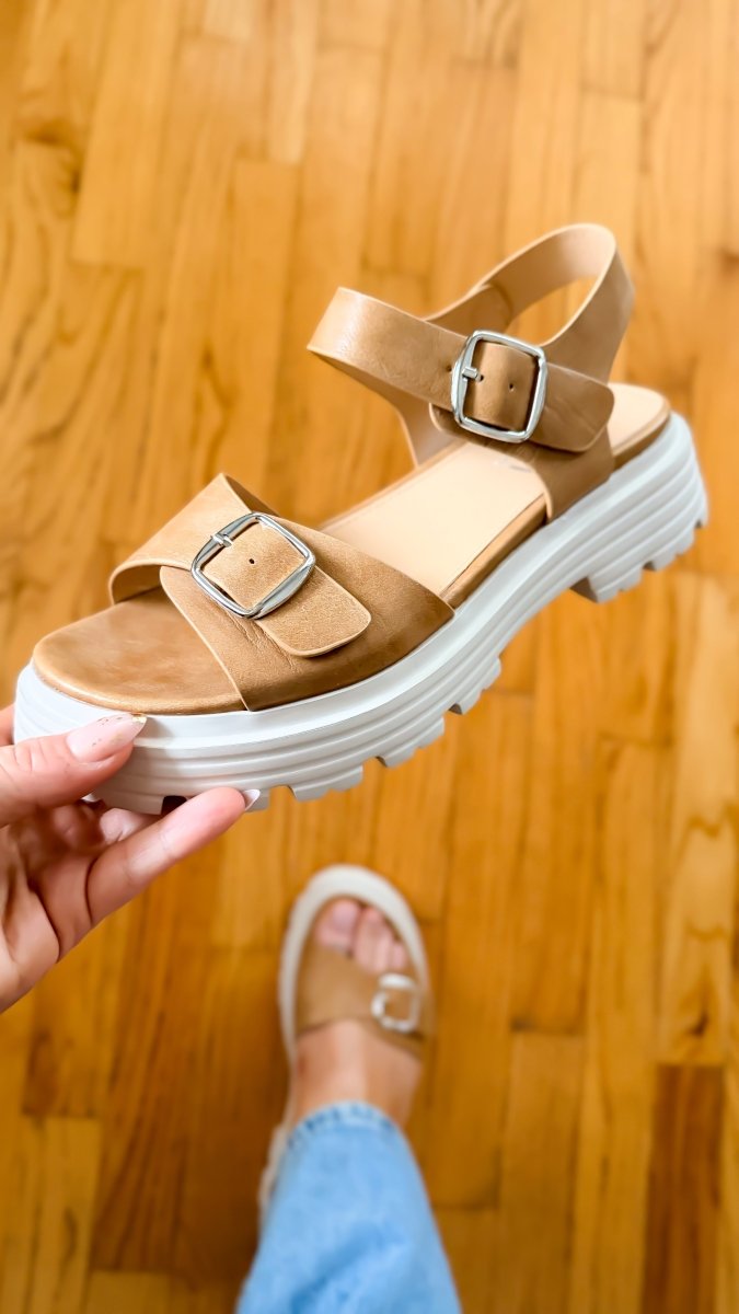 Corky's Caramel That's Just Me Sandals