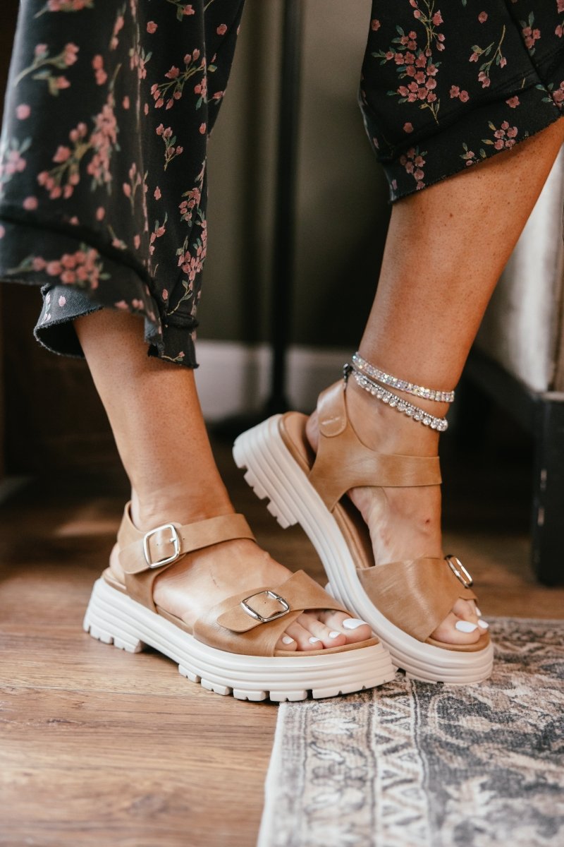 Corky's Caramel That's Just Me Sandals