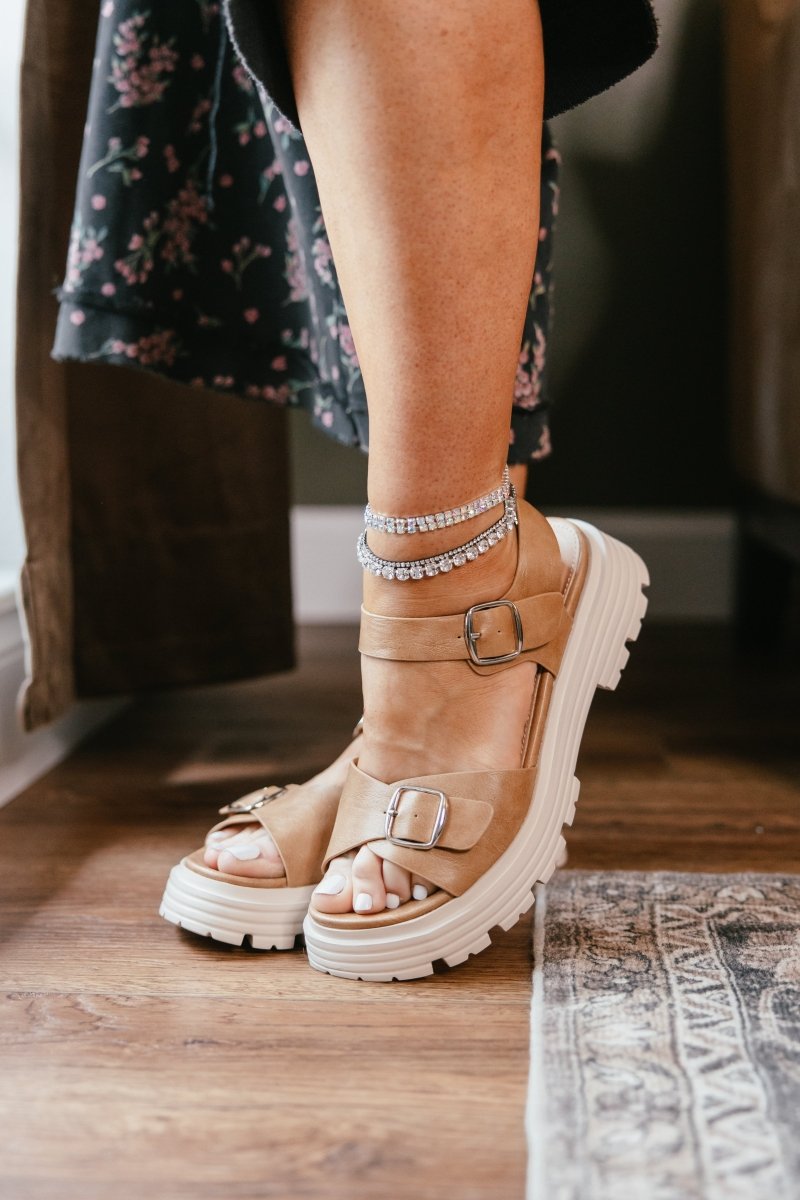 Corky's Caramel That's Just Me Sandals