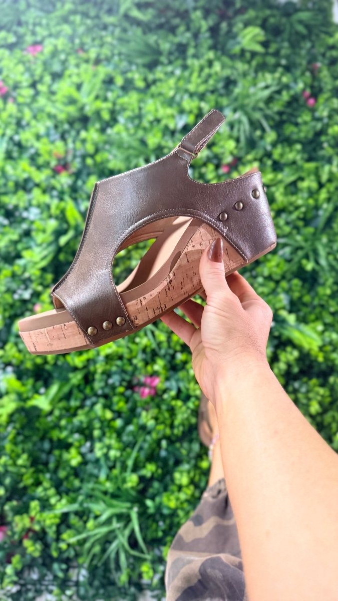 Corky's Chestnut Carley Sandals