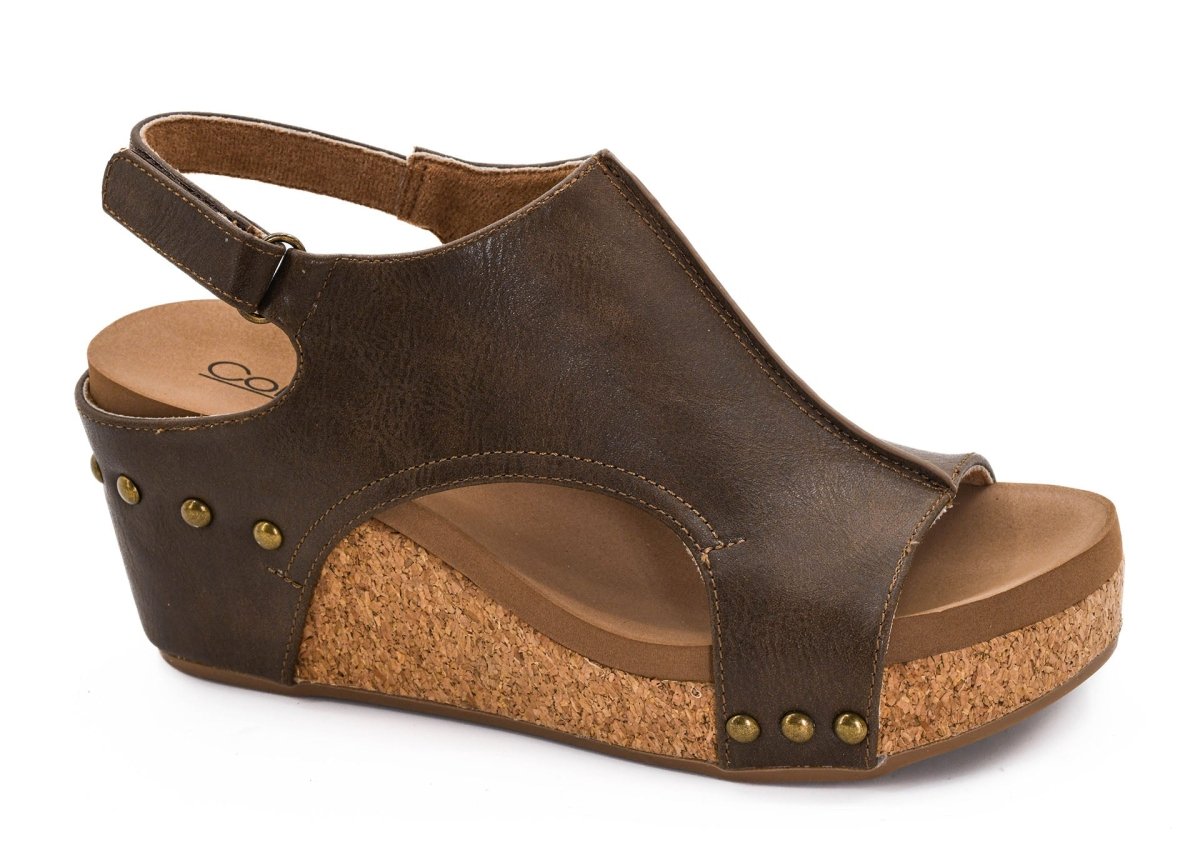 Corky's Chestnut Carley Sandals