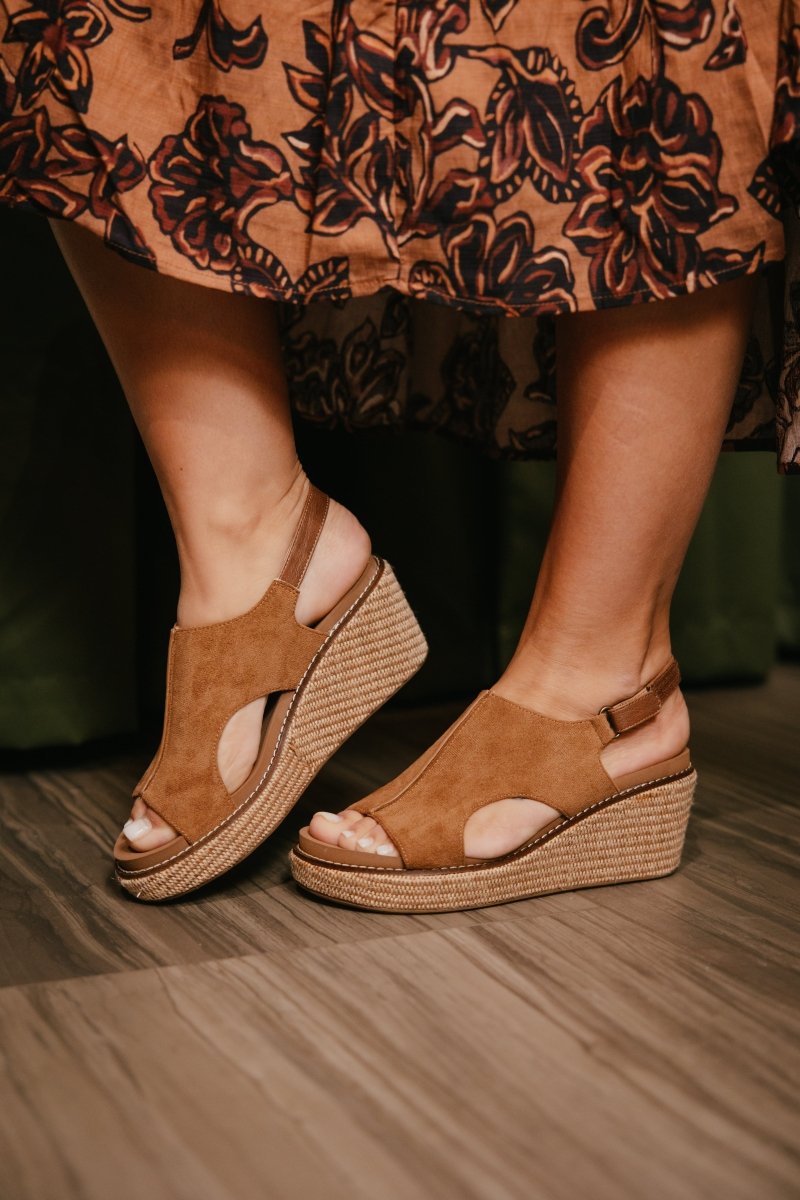 Corky's Chestnut Combo 2 Carley Sandals