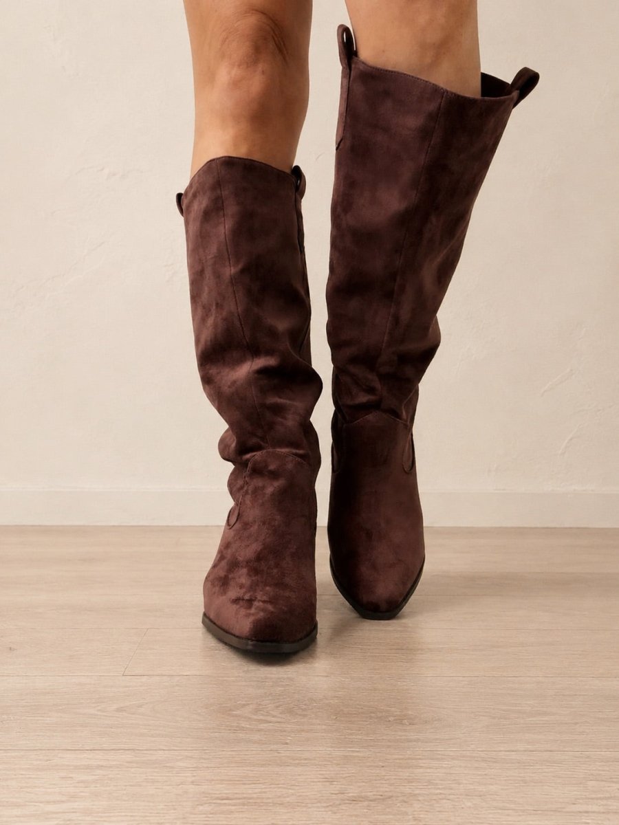 Corky's Chocolate Faux Suede City Slicker Boots