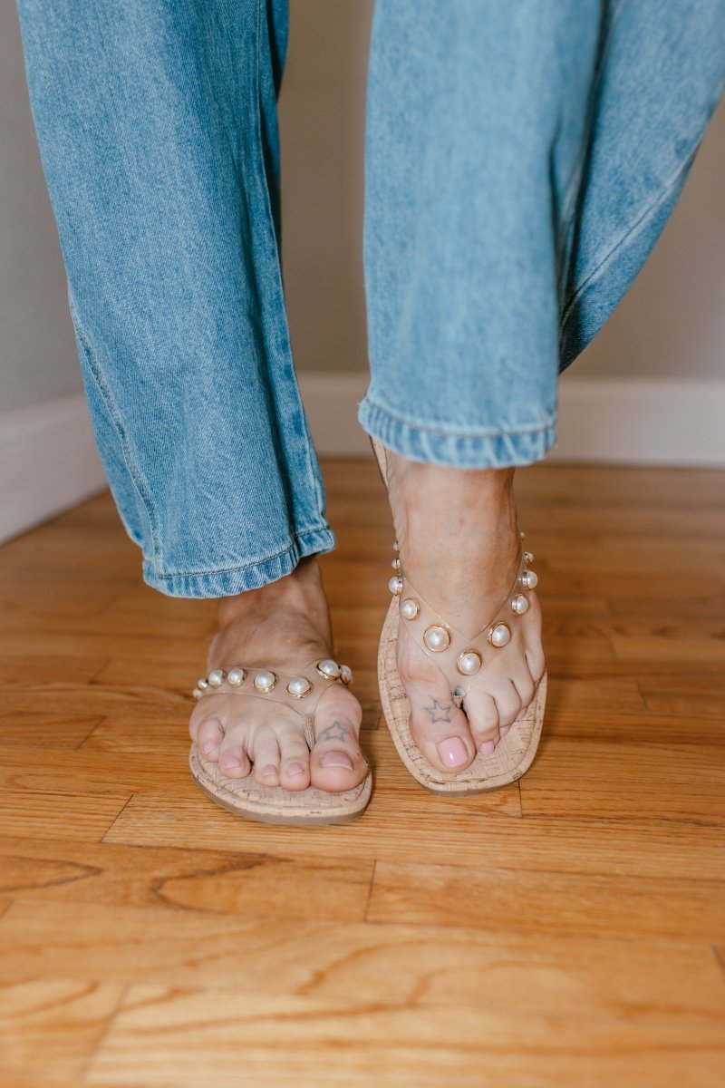 Corky's Clear Jump In Sandals