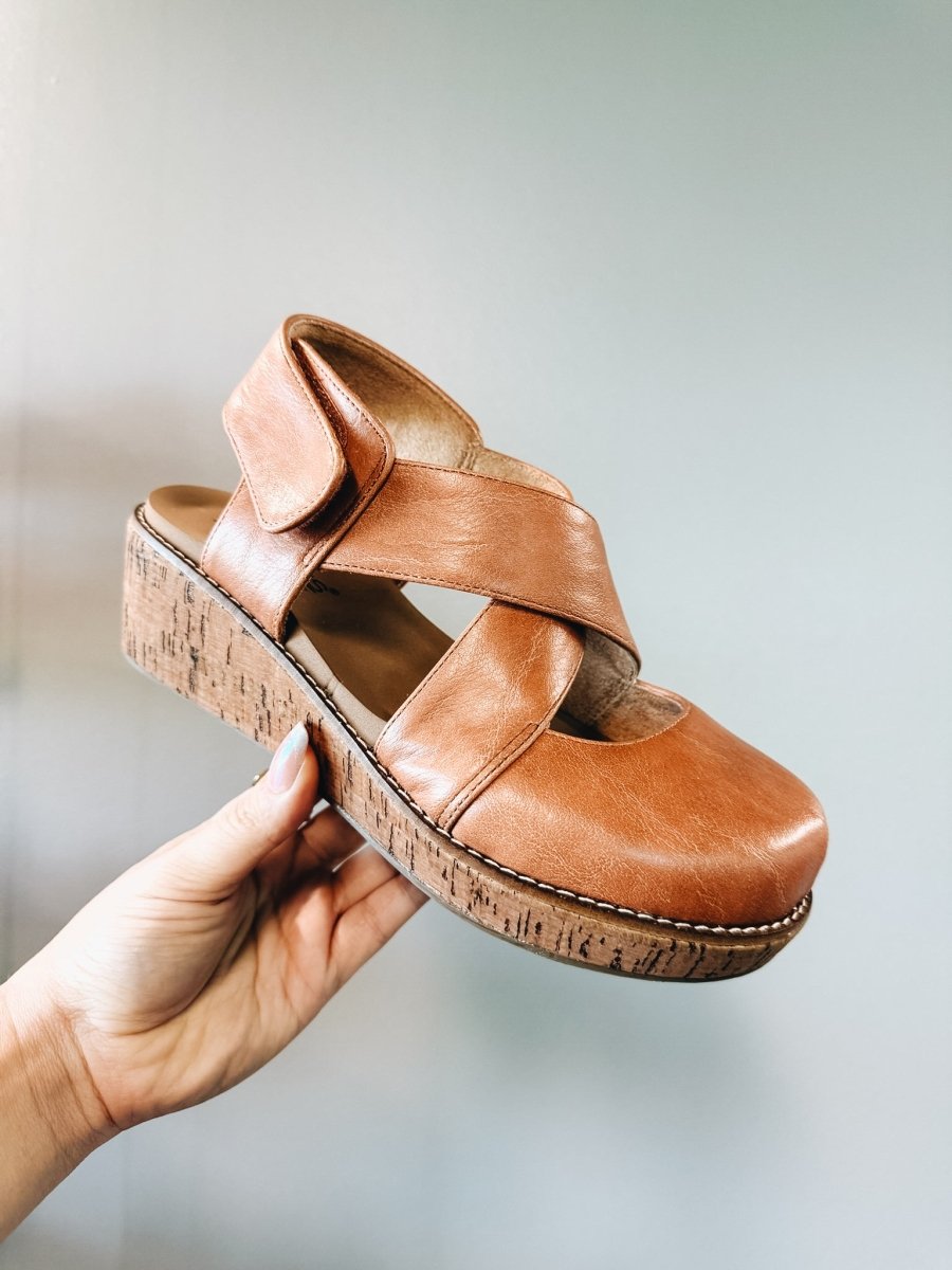 Corky's Cognac Bring It In Sandals