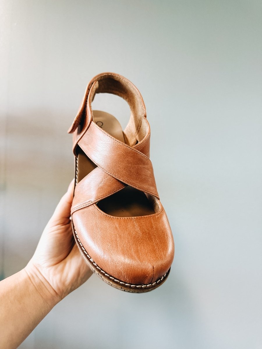 Corky's Cognac Bring It In Sandals