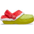 CROCS Grinch Classic Lined Clog Kids Sandals