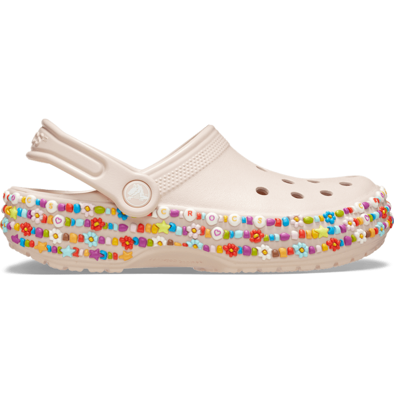CROCS Classic Beaded Band Clog Toddlers Sandals
