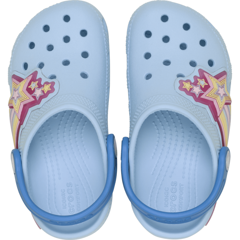 CROCS Classic Star Lights Clog Toddlers Sandals