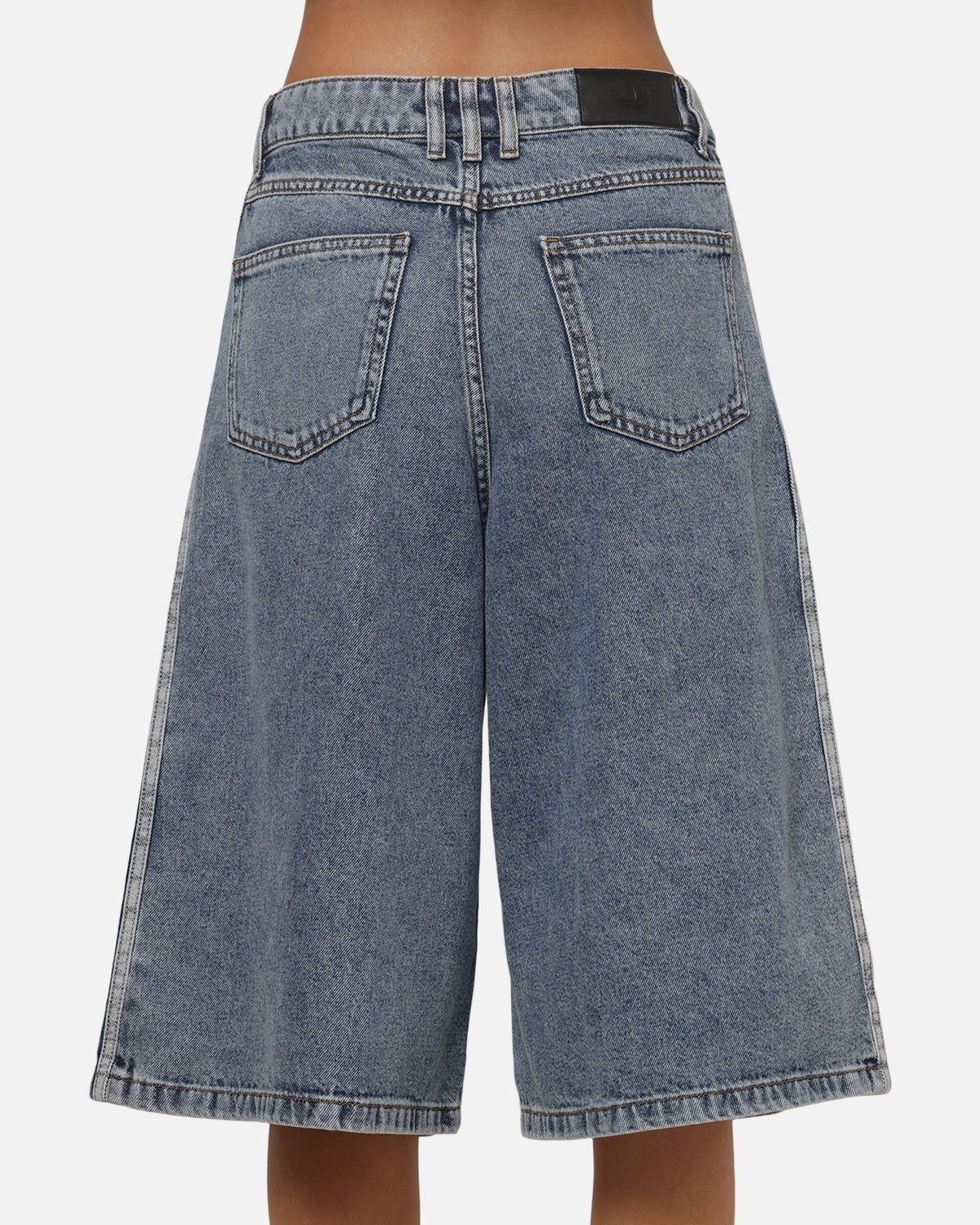 Adidas Women's Jorts Worn Blue