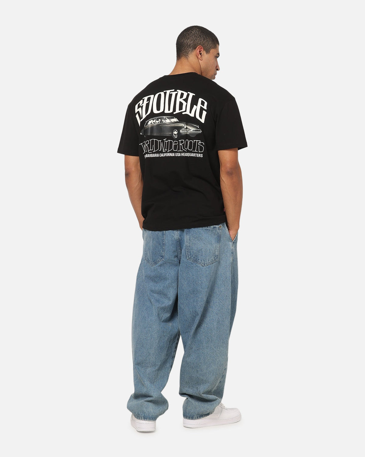S Double Citreon T-Shirt Pigment Black