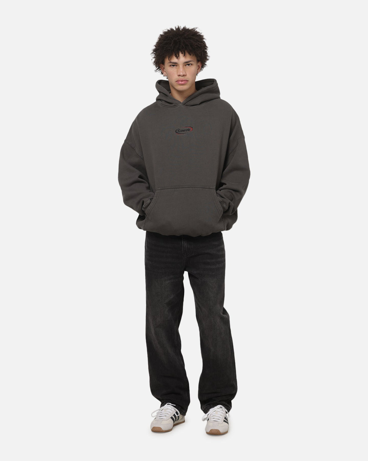 Carre Orbit Hoodie Charcoal